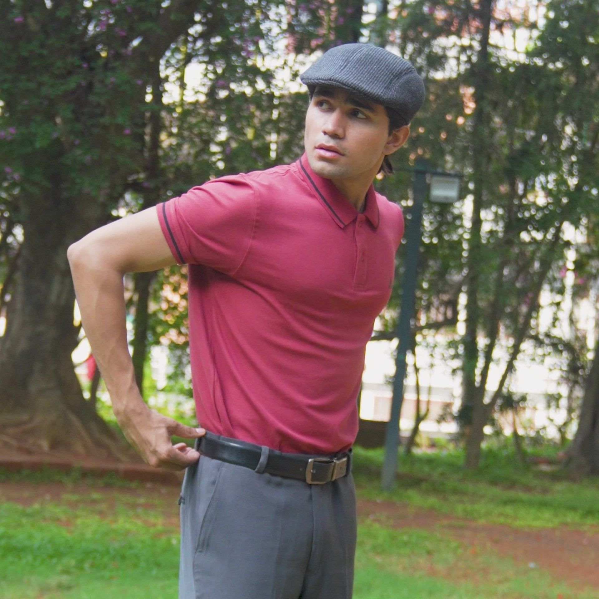 Brick Red Polo tshirt